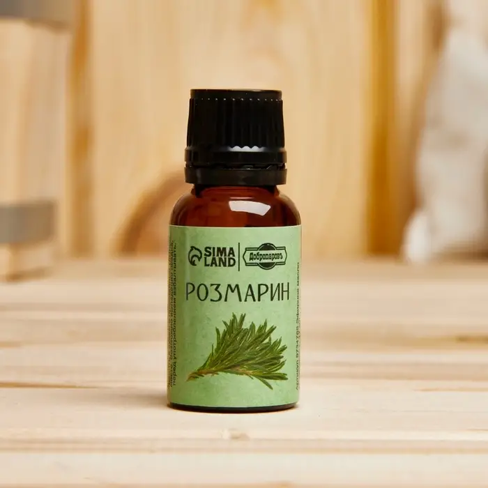 Эфирное масло Эфирное масло "Розмарин" флакон-капельница 17 мл "Добропаровъ"