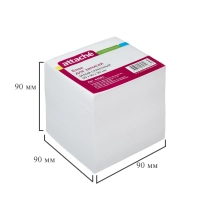 Блок для записей &nbsp; ATTACHE на склейке 9х9х9 белый блок&nbsp;80 г/92