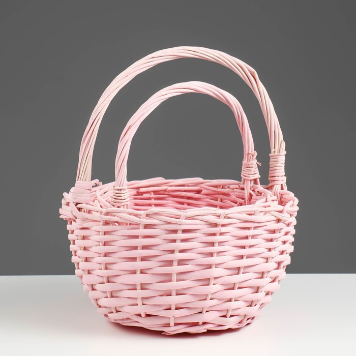 Набор корзин, 2 шт, 24×13×26 см, 19×11×22 см, ива Набор корзин, 2 шт, 24×13×26 см, 19×11×22 см, ива