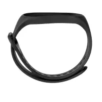 Ремешок для фитнес-браслета Mi Band 5/6/7 Luazon, чёрный