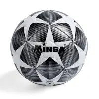 Мяч футбольный MINSA, TPE, машинная сшивка, 12 панелей, р.5