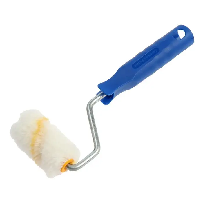 Мини-валик ТУНДРА, полиамид, 60 мм, рукоятка d=6 мм, d=15 мм, ворс 11 мм