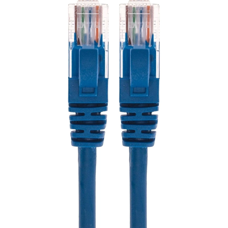 Патч-корд REXANT (02-0104-105) U/UTP, CAT 5e, 26AWG, LSZH, синий, 1,5м