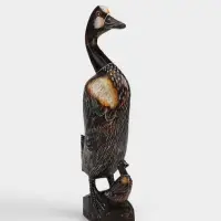 Сувенир &laquo;Утка с утёнком&raquo;, 52&times;9&times;17 см, дерево