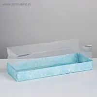 Коробка кондитерская Flowers, 26 х 8 х 9.5 см