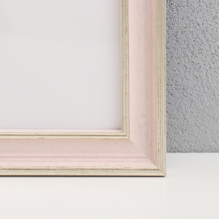 Фоторамка пластик Фоторамка пластик "МИРАМ" 40х40 см розовый (пластиковый экран)