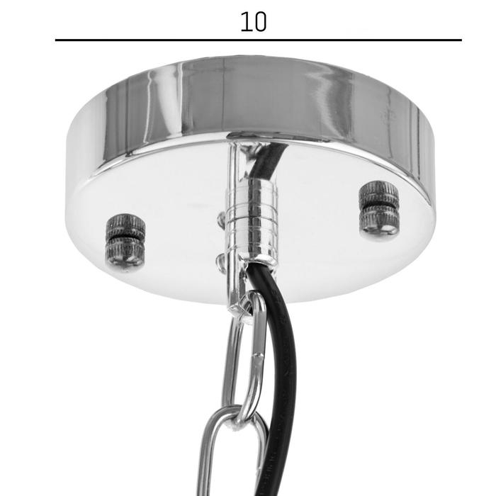 Светильник BayerLux 88508/1 E27 40Вт хром 26х26х70-170 см