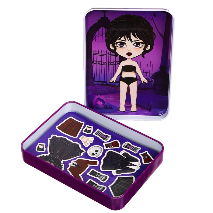 Магнитный набор «Тёмная академия», в жестяной коробке Магнитный набор «Тёмная академия», в жестяной коробке