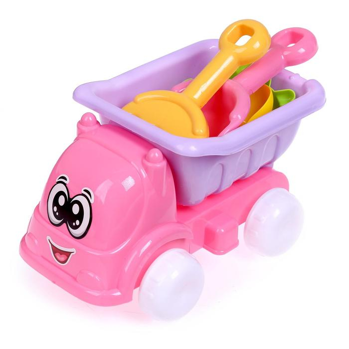 Песочный набор «Бибика», 5 предметов, МИКС Песочный набор «Бибика», 5 предметов, МИКС