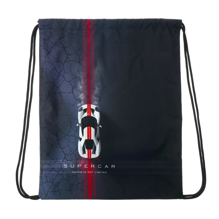 Мешок для обуви 435 х 360 мм, Stavia (плотность 600D с водоотталкивающей ПУ-пропиткой) "Гонка"