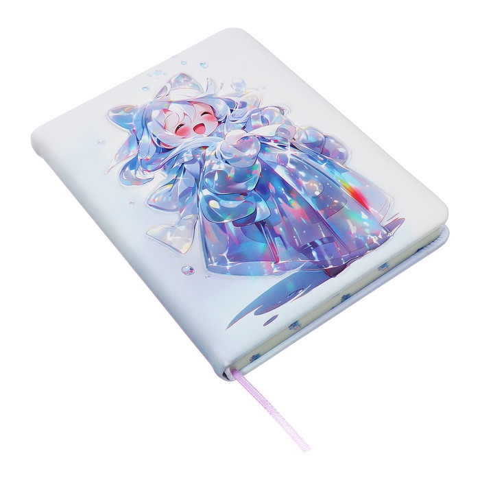 Записная книжка подарочная 96л,линия, цветной срез,обложка ПВХ 3D Аниме (17,7х12,4см) Записная книжка подарочная 96л,линия, цветной срез,обложка ПВХ 3D Аниме (17,7х12,4см)