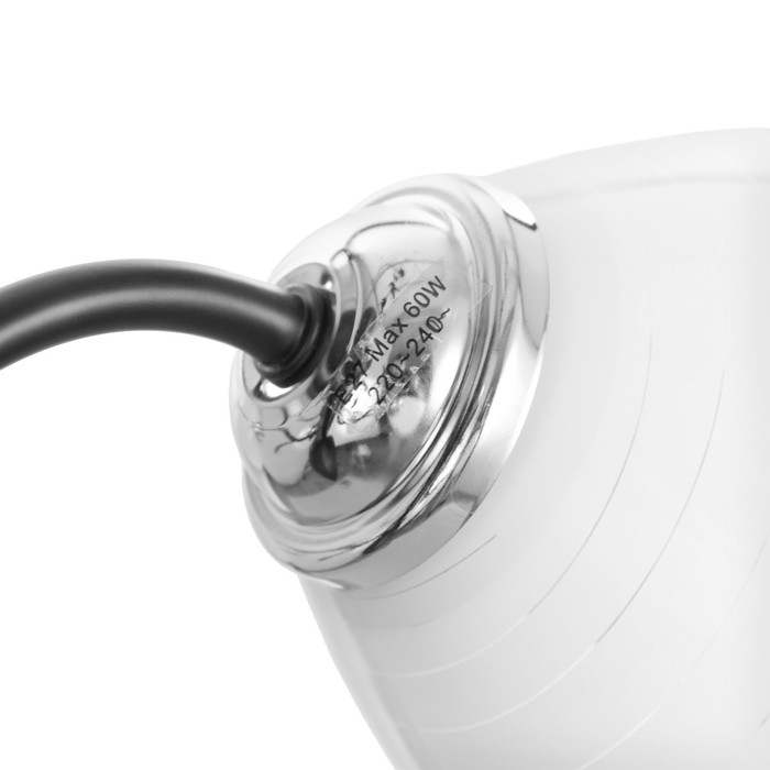 Люстра Люстра "Девин" 5хЕ27 40Вт черно-хромовый 55х55х30 см BayerLux