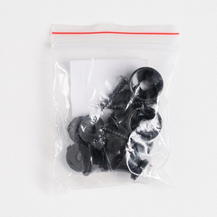 Набор замков-фиксаторов для гитарного ремня Music Life черный,  5 шт Набор замков-фиксаторов для гитарного ремня Music Life черный,  5 шт