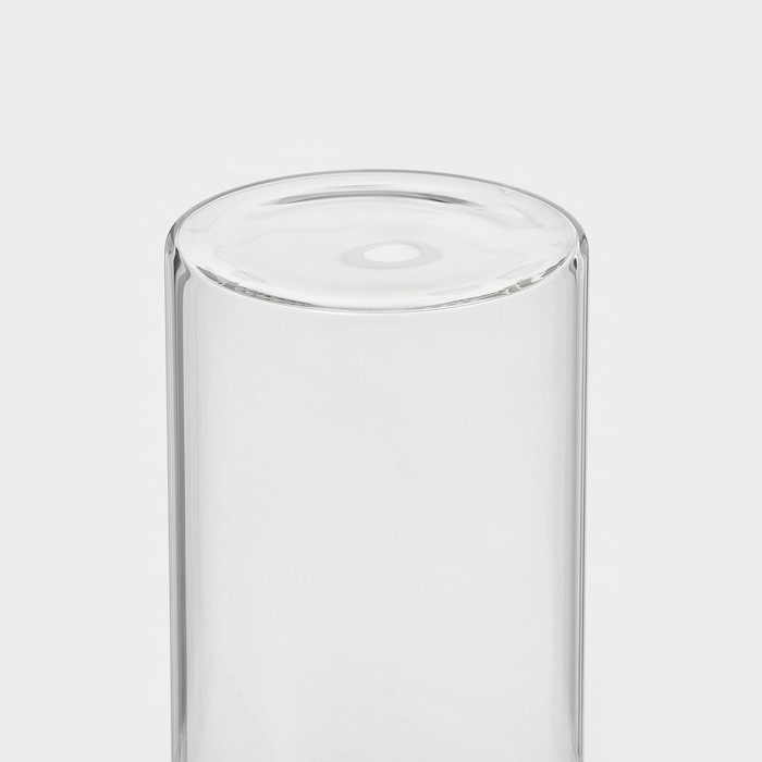 Банка стеклянная для хранения сыпучих продуктов «Классика», 650 мл, 8,5×16 см, с пробковой крышкой