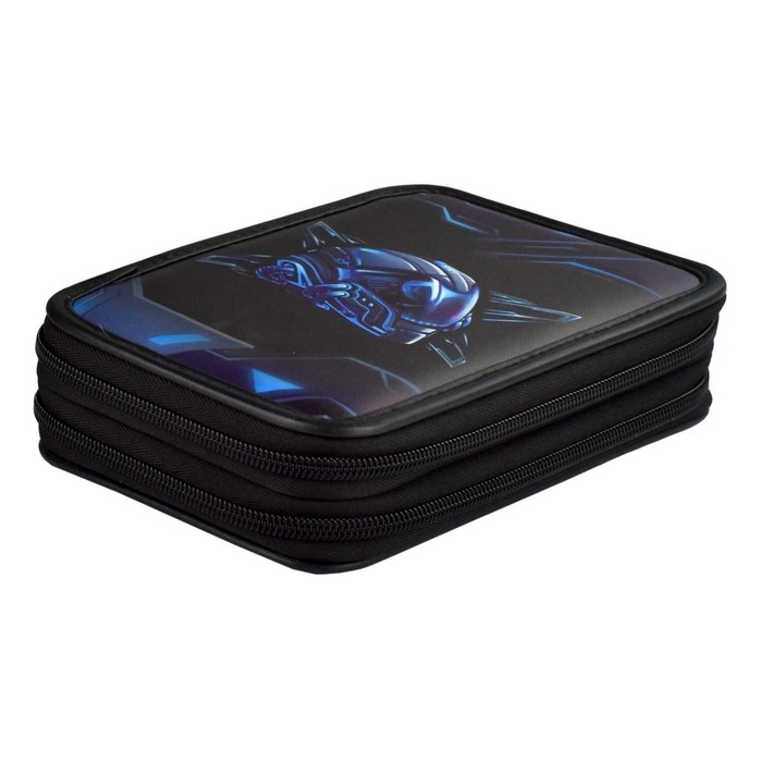 Пенал 2 секции, 123 х 198 мм, искусственная кожа, Феникс Пенал 2 секции, 123 х 198 мм, искусственная кожа, Феникс "Астронавт"