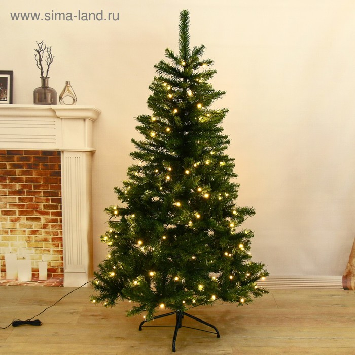 Ёлка фиброоптичесская Ёлка фиброоптичесская "Эксклюзив" зелёная классика, 150 см 434 ветки