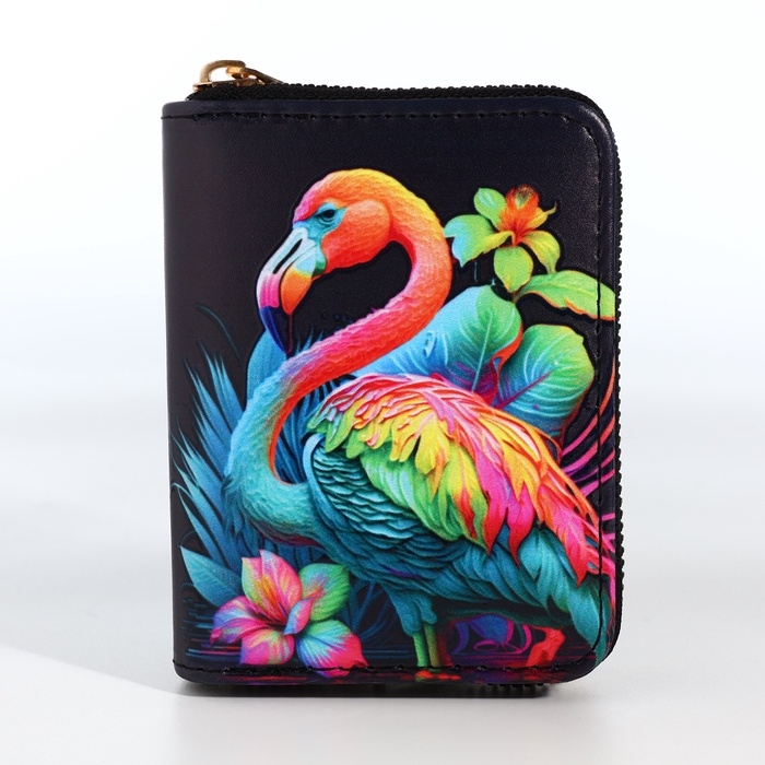 Кошелёк на молнии, цвет чёрный Кошелёк на молнии, цвет чёрный