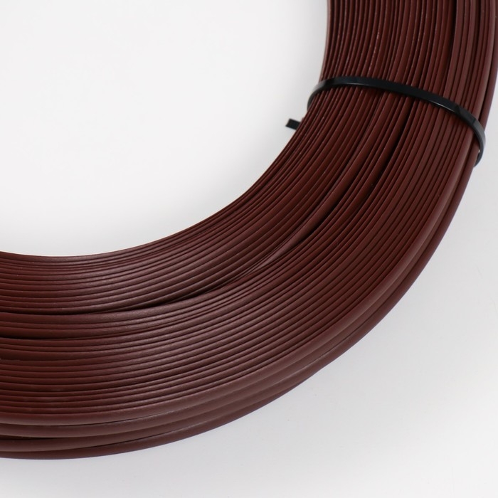 Ротанг искусственный гладкий 8 мм 100 м полумесяц (каштан) Ротанг искусственный гладкий 8 мм 100 м полумесяц (каштан)