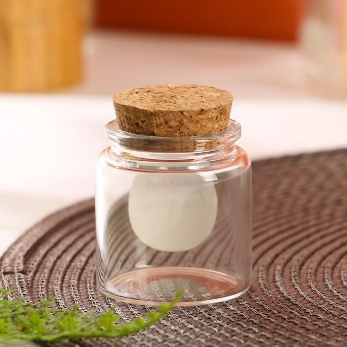 Банка для хранения сыпучих продуктов и круп &laquo;Делай&raquo;, 50 мл