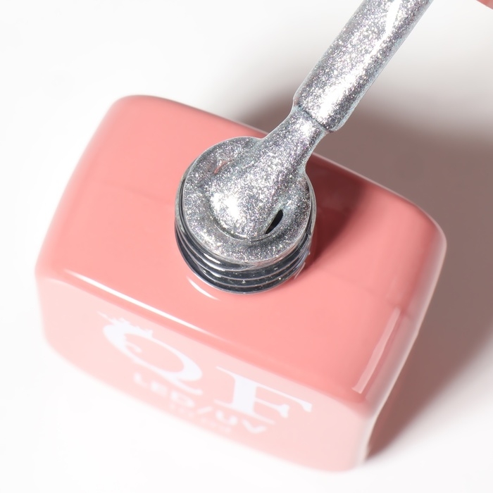 Гель лак для ногтей «CAT`S EYE PEARL», 3-х фазный, 10 мл, LED/UV, цвет серебристый (57) Гель лак для ногтей «CAT`S EYE PEARL», 3-х фазный, 10 мл, LED/UV, цвет серебристый (57)