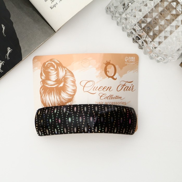 Заколка-автомат для волос Заколка-автомат для волос "Толиман" волна, 8 см