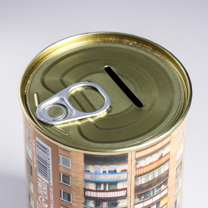 Копилка-банка металл Копилка-банка металл "Коплю на ипотеку"