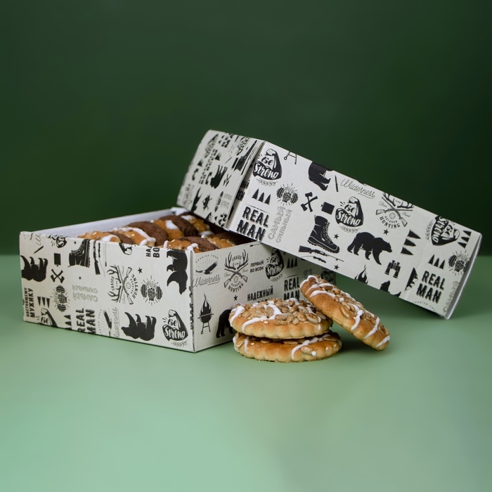 Коробка самосборная, крышка-дно, с окном,"Лучший во всём" 14,5 х 14,5 х 6 см