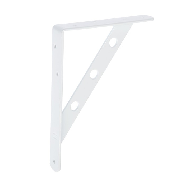 Кронштейн усиленный 200х150 полимер белый,10 шт Кронштейн усиленный 200х150 полимер белый,10 шт