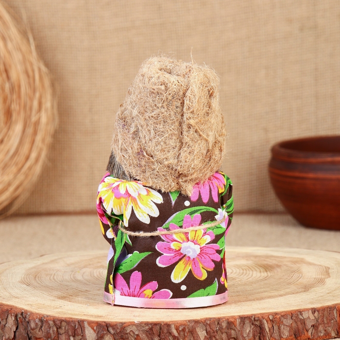 Оберег Оберег "Домовой с сундуком", 15-16 см