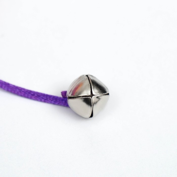 Мяч текстильный  Мяч текстильный "Полосатик с хвостиком", 5,5 см, микс цветов