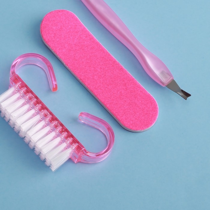 Набор маникюрный, 6 предметов, цвет МИКС Набор маникюрный, 6 предметов, цвет МИКС