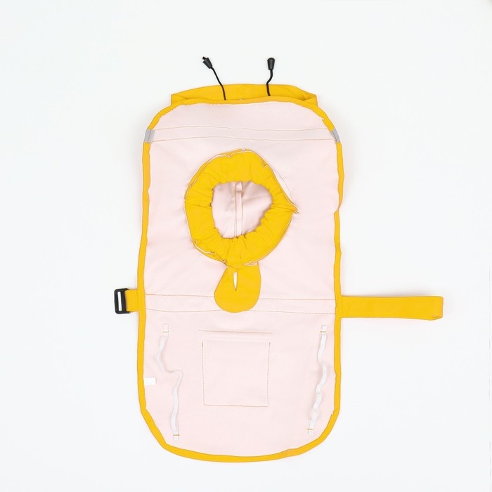 Дождевик для собак, размер М (ДС 25-30, ОГ 33-35, ОШ 21-25 см), жёлтый Дождевик для собак, размер М (ДС 25-30, ОГ 33-35, ОШ 21-25 см), жёлтый