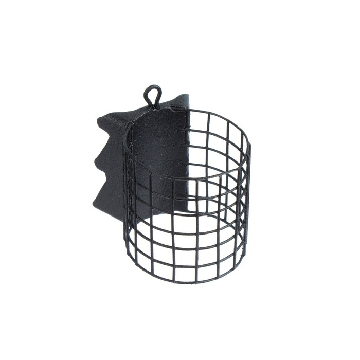 Груз-кормушка металлическая X-FEEDER ME ALLIGATOR M GRID, цвет Matt Black, 80 г, 35 мл Груз-кормушка металлическая X-FEEDER ME ALLIGATOR M GRID, цвет Matt Black, 80 г, 35 мл