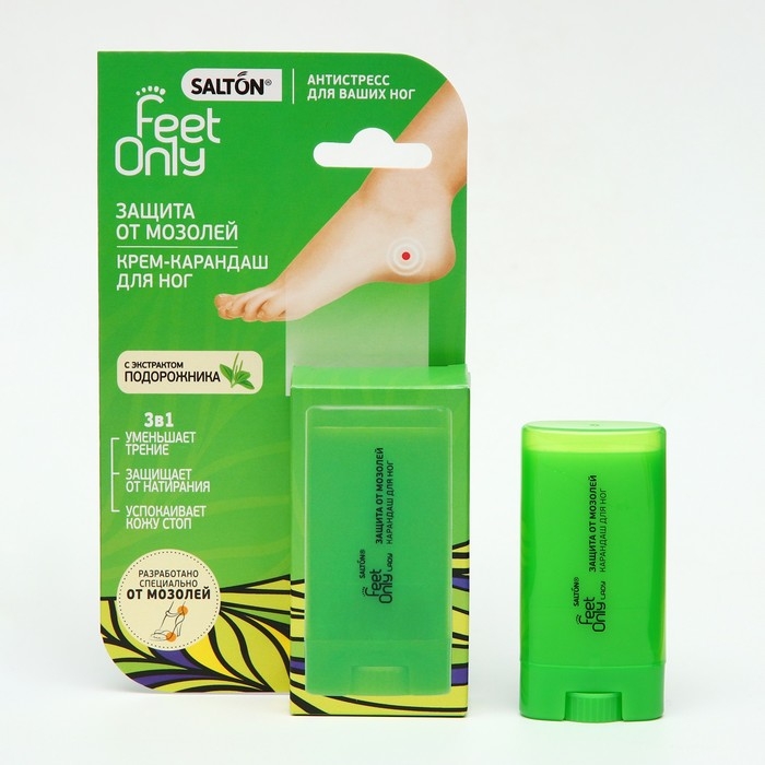 Карандаш для ног Salton Feet Comfort Lady Защита от мозолей, 1 шт Карандаш для ног Salton Feet Comfort Lady Защита от мозолей, 1 шт