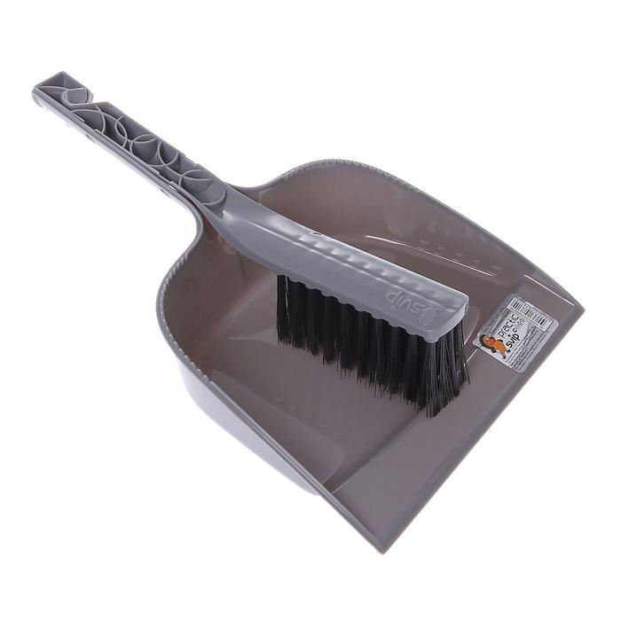 Щётка-сметка с совком «Практик», цвет МИКС Щётка-сметка с совком «Практик», цвет МИКС