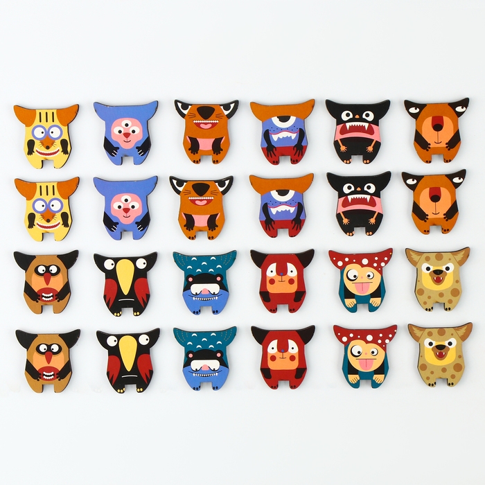 Игра настольная мемо «Монстрики» Far far land wood (24 фишки в коробке) Игра настольная мемо «Монстрики» Far far land wood (24 фишки в коробке)