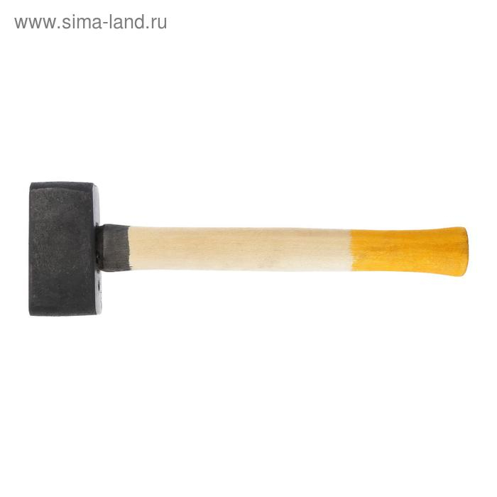 Кувалда кованая ЛОМ, 3 кг, деревянная рукоятка Кувалда кованая ЛОМ, 3 кг, деревянная рукоятка