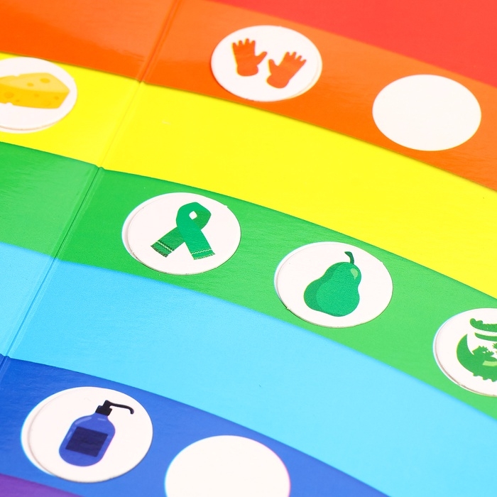 Логопедическая игра «Звуки и цвета», 3+ Логопедическая игра «Звуки и цвета», 3+