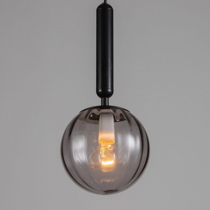 Светильник BayerLux Светильник BayerLux "Джавиер" Е14 40Вт черно-дымчатый 15х15х35-185 см