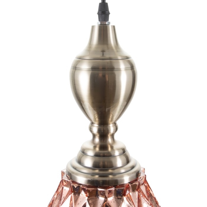 Светильник BayerLux Светильник BayerLux "Капита" E27 40Вт розовое золото 15х15х41-141 см