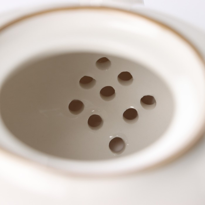 Чайник фарфоровый заварочный Доляна «Космос», 600 мл, цвет красный Чайник фарфоровый заварочный Доляна «Космос», 600 мл, цвет красный