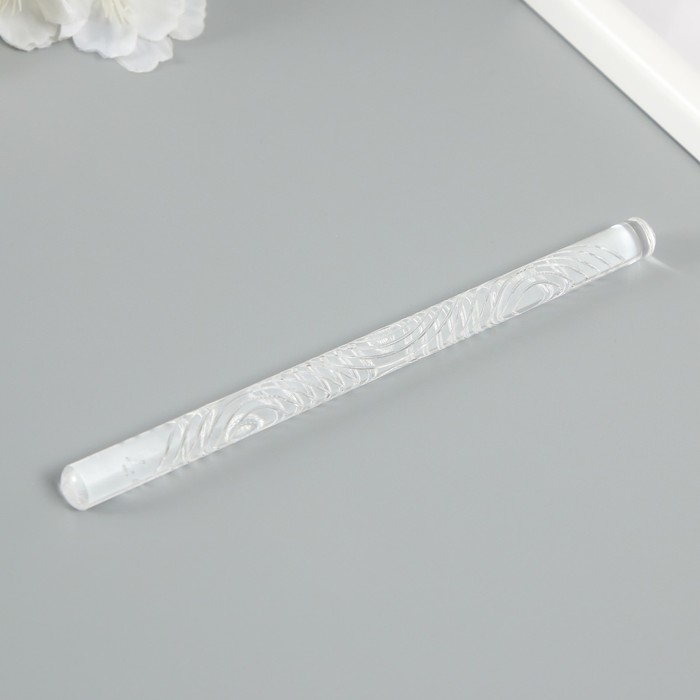 Скалка для творчества акрил  Скалка для творчества акрил "Павлиний глаз" 16х1 см