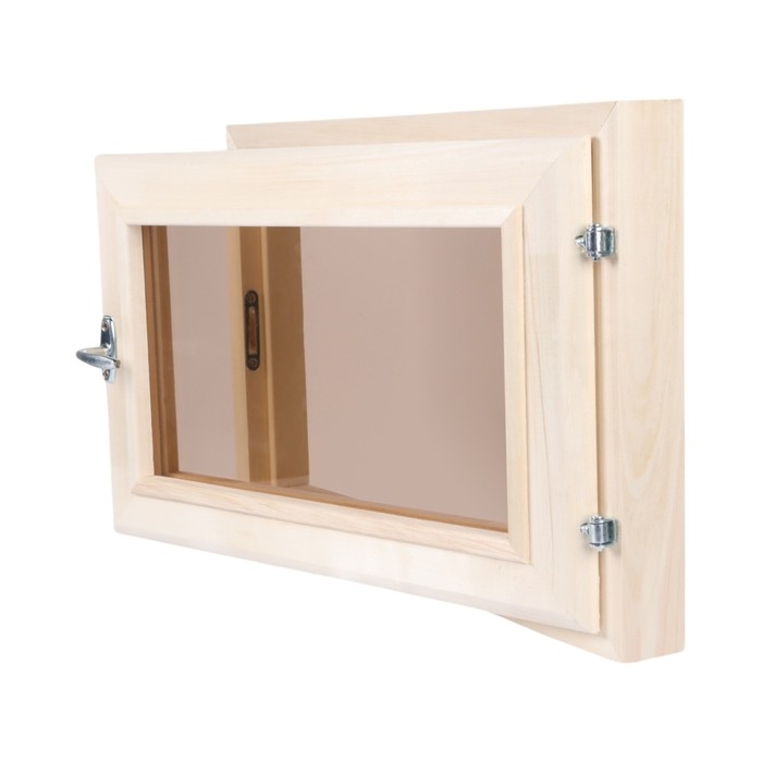 Окно, 40×60см, двойное стекло ЛИПА, бронза Окно, 40×60см, двойное стекло ЛИПА, бронза