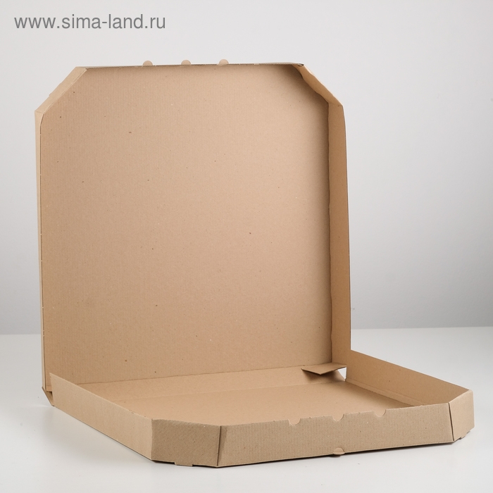 Коробка для пиццы, бурая, 42 х 42 х 4,5 см Коробка для пиццы, бурая, 42 х 42 х 4,5 см