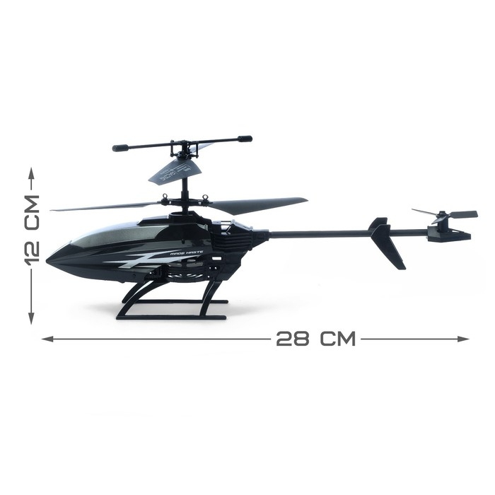 Вертолёт радиоуправляемый «Эксперт», работает от аккумулятора, цвет чёрный Вертолёт радиоуправляемый «Эксперт», работает от аккумулятора, цвет чёрный