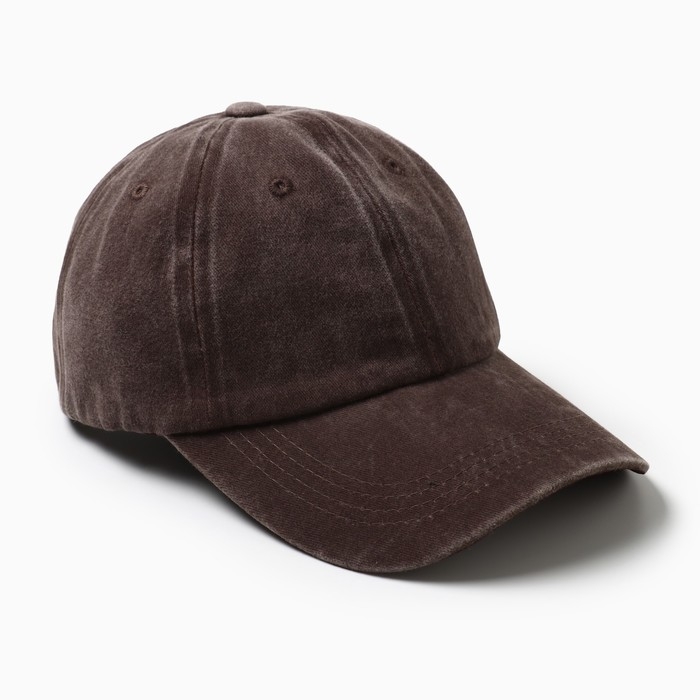 Бейсболка мужская MINAKU цвет коричневый, размер 58 Бейсболка мужская MINAKU цвет коричневый, размер 58