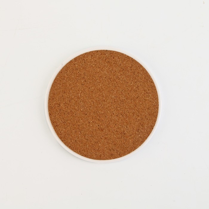 Подставка под горячее «Черный мрамор», 10.8 см Подставка под горячее «Черный мрамор», 10.8 см