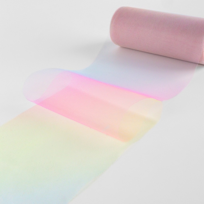 Фатин «Радуга», 15 см, 11 ± 1 г/кв.м, 23 ± 1 м, цвет разноцветный Фатин «Радуга», 15 см, 11 ± 1 г/кв.м, 23 ± 1 м, цвет разноцветный