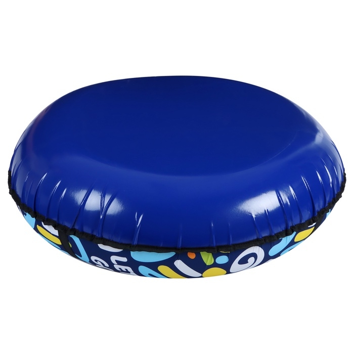 Тюбинг - ватрушка Winter Star Let's Go, диаметр чехла 110 см, цвет синий Тюбинг - ватрушка Winter Star Let's Go, диаметр чехла 110 см, цвет синий