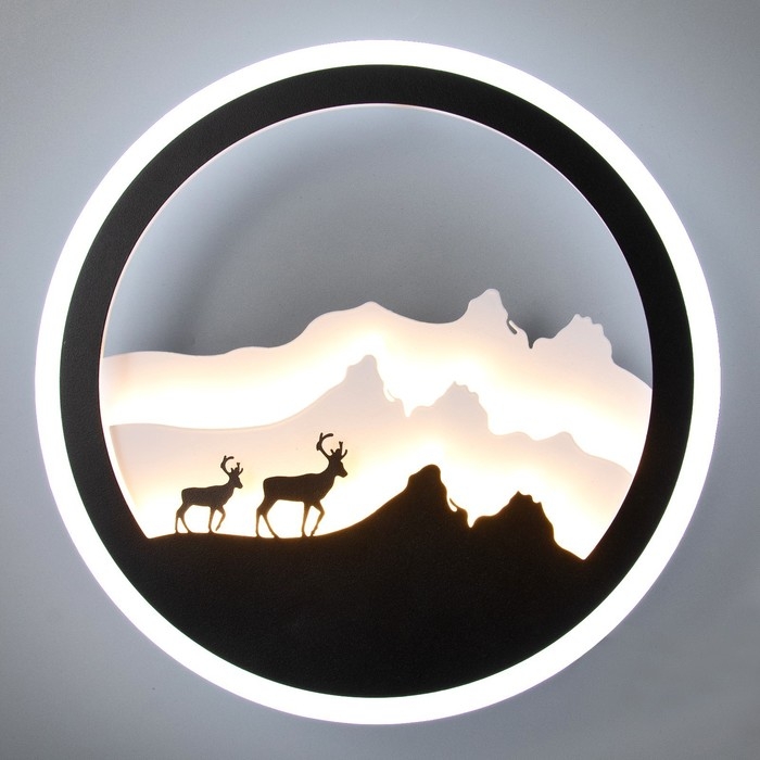 Бра 2522/1 LED 15Вт 4000К белый 24х24 см